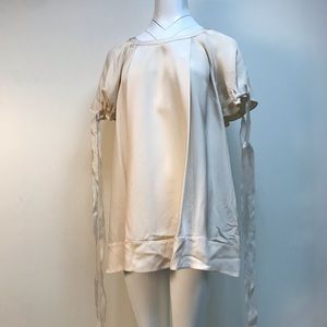 vintage Alice Roi creamy white baby doll dress